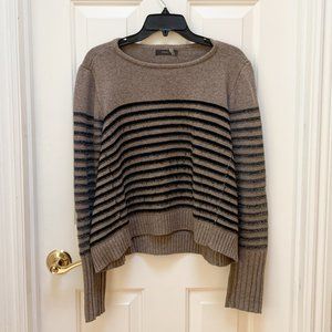 THML Brown and Black Striped Sweater